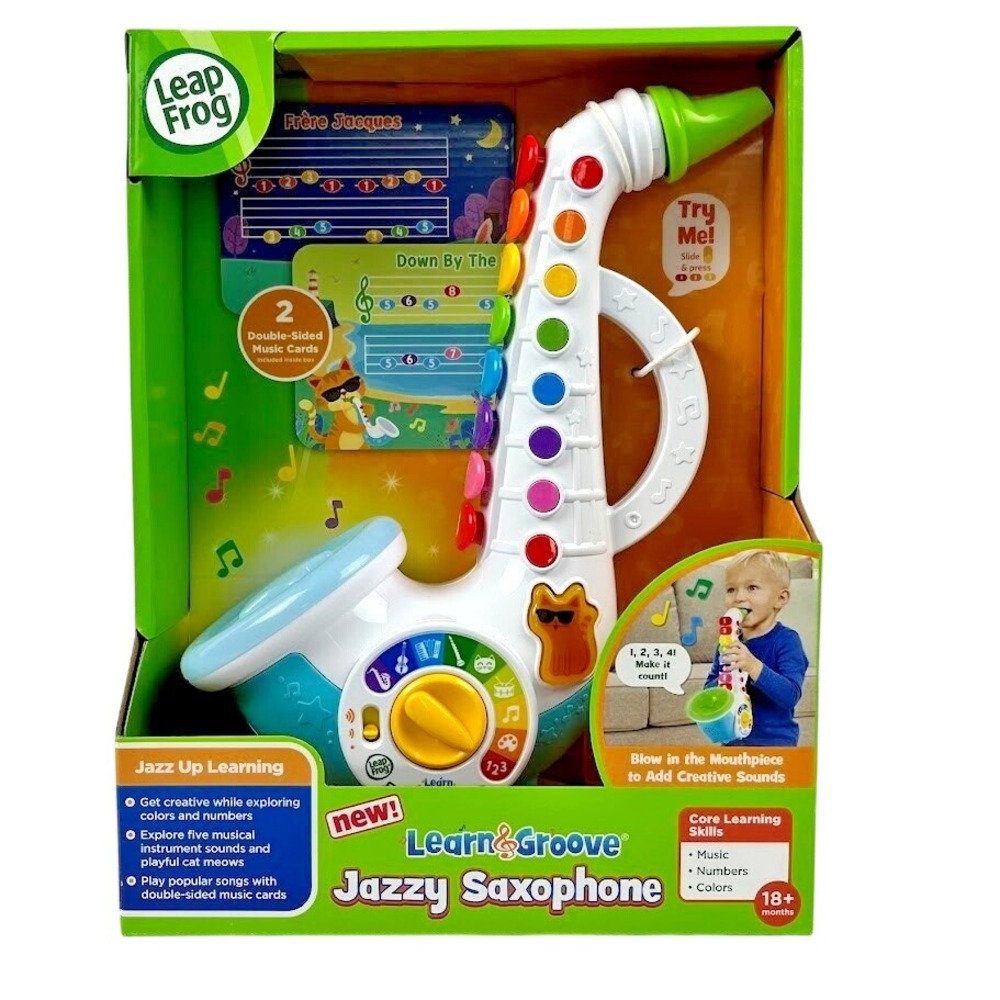 LeapFrog Learn‎ & Groove Jazzy Saxophone with Accessories, Baby and Toddler Toys
